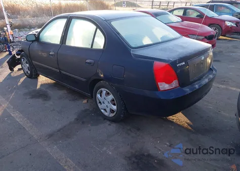 2006 Hyundai Elantra Gls/Limited from USA, damaged, VIN KMHDN46D06U295876